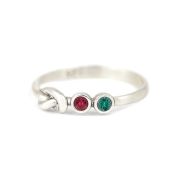 Bindungen der Liebe Versprechensring [Sterlingsilber]