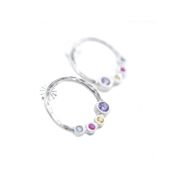 Orecchini Amore Materno Martellati [Argento 925]