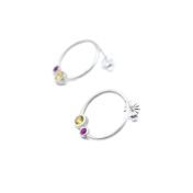 Pendientes Amor de Madre [Plata de Ley]
