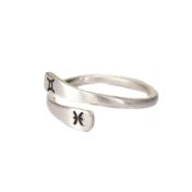 Written in the Stars Zodiac Signs Ring [Sterling Silver]