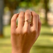 A Mother's Love Ring - Triple Love [Gold Plated]