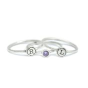 Inspire Initial Ring [Sterling Silver]