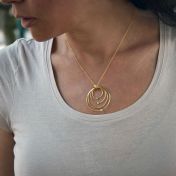 Sphären der Liebe Halskette [417er Gold]