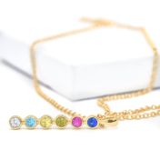 Collier Talisa Stars Vertical [Plaqué Or 18ct]