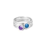 Carina Ring Großer Kreis [Sterlingsilber]