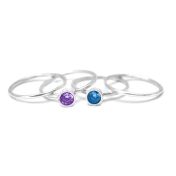 Carina Ring Großer Kreis [Sterlingsilber]
