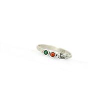 Bindungen der Liebe Versprechensring [Sterlingsilber]