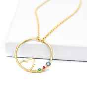 Collana Cuore di Mamma [Placcata Oro 18kt]