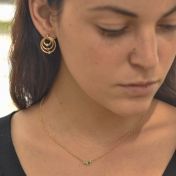 Talisa Stars Birthstone Necklace [10K Gold]