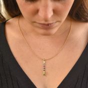 Collier Talisa Stars Vertical [Plaqué Or 18ct]