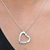 Liebe meines Lebens Halskette [Sterlingsilber]
