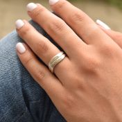 Ocean Tide Name Ring [Sterling Silver]