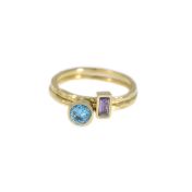 Ringe der Liebe [750er Gold Vermeil]