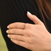 Moedersliefde Ring [18K Goud Vermeil]