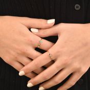 Bague Amour d'une Mère [Plaqué Or 18ct]