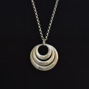 Collar Redondo Brillo de Luna [Plata de Ley]