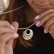 Collar Redondo Brillo de Luna [Plata de Ley]