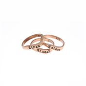 Ocean Tide Ring [Rose Gold Plated]