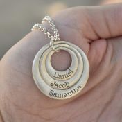 Collar Redondo Brillo de Luna [Plata de Ley]