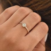 Inspire Initial Ring [Sterling Silver]