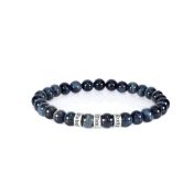 Bracelet Œil d'Aigle avec Noms - Argent 925