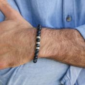 Bracelet Œil d'Aigle avec Noms - Argent 925
