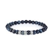 Bracelet Œil d'Aigle avec Noms - Argent 925