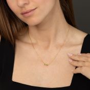 Genuine Emerald Necklace [18K Gold Vermeil]