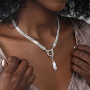 Emma Kreiskette [Sterlingsilber] - mit Charms