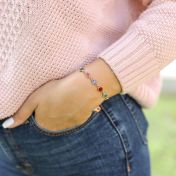 Enchanted Charms Birthstone Bracelet [Rose Gold Plated]
