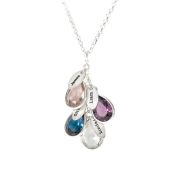 Collana Pioggia Incantata con Nome [Argento 925]