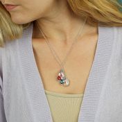 Collana Pioggia Incantata con Nome [Argento 925]