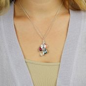 Collana Pioggia Incantata con Nome [Argento 925]