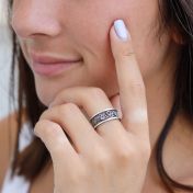 Family Roots Birthstone Ring [Sterling Silver]