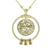 Wortels van Liefde Naam Ketting [18K Goud Vermeil]