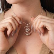 Stamboom Naam Ketting - Sterling Zilver