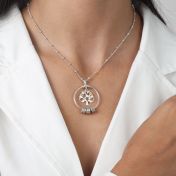 Collana Albero di Famiglia con Nome [Argento 925]