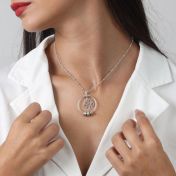 Collana Albero di Famiglia con Nome [Argento 925]