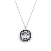 Lebensbaum Kette mit Gravur [Sterlingsilber]