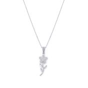 Floral Delight Necklace [Sterling Silver]