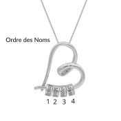 Collier Prénom Liens du Cœur [Argent 925]