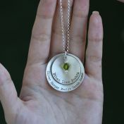 Generation Tree Name Necklace [Sterling Silver]
