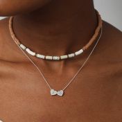 Sandy Beach Howlite Necklace