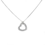 Shining Heart Necklace [Sterling Silver]