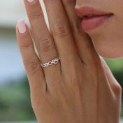 Ties of The Heart Birthstone Ring [Sterling Silver]