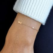 Helenas Diamant Sternzeichen Armband [583er Gold]