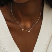 Helena Zodiac Necklace [18K Gold Plated]