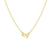 Helena Zodiac Necklace [18K Gold Plated]