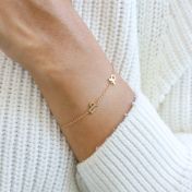 Helenas Sternzeichen Armband [583er Gold]