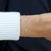 Helenas Sternzeichen Armband [583er Gold]